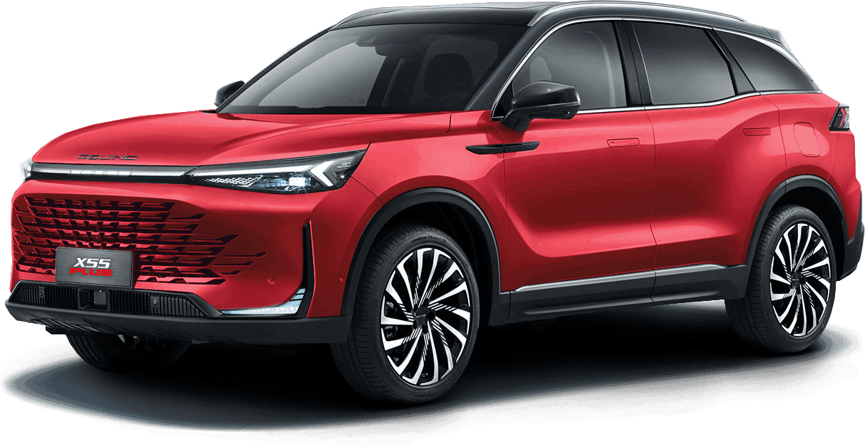 Baic X55 PLUS en Rojo