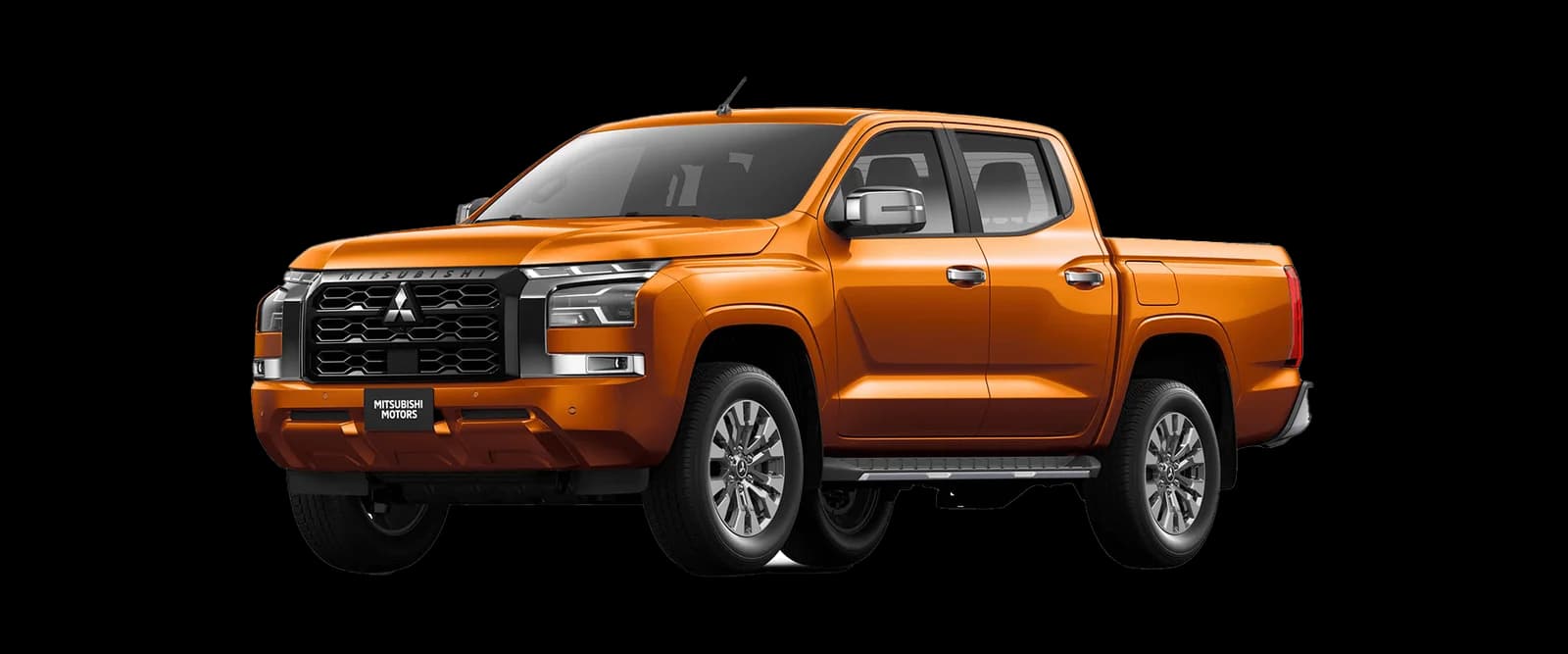 Mitsubishi L200 en Yamabuki Orange Metallic